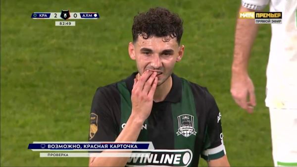 Сперцян за расизм остался без зубов? Матч «Краснодар» - «Ахмат» завершился скандалом